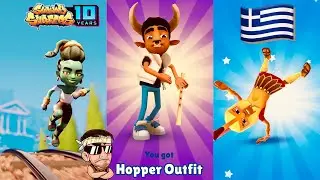 Subway Surfers Greece 2022: Unlocking Nikos' Hopper Outfit
