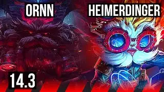 ORNN vs HEIMERDINGER (TOP) | 6/1/10 | BR Master | 14.3