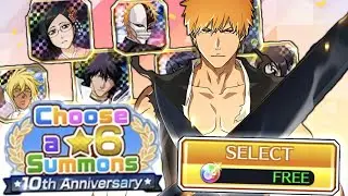 CHOOSE A 6* SUMMONS 10TH ANNIVERSARY BASIC PLAYER GUIDE! WHO SHOULD YOU PICK?! | Bleach: Brave Souls