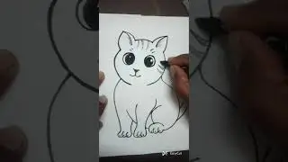 How to draw a Kitten | Cat drawing Training | Step-by-Step Sketch | #kitten #drawingforkid  #cats
