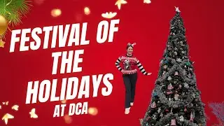 Festival of the Holidays at DCA 2025 - Is the Sip and Savor Pass worth it? (YES, it is!)