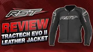 RST TracTech EVO II Leather Jacket Review | Sportbike Track Gear