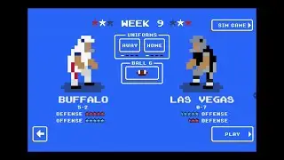 Retro Bowl Extreme! Las Vegas vs Buffalo | Turnover Chaos, Missed FG, 32&ndash;30 Loss