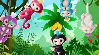 Живые Киндеры с Обезьянками Фингерлингс (Kinder Surprise Fingerlings). Часть 1