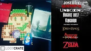 Unboxing LootCrate August 2017 - Kingdom