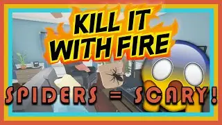 Why Are These Spiders So Scary? (Kill It With Fire Gameplay on Xbox Series X)