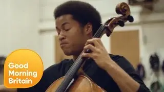 Sheku Kanneh-Mason Performs His Christmas Single In the Bleak Midwinter | Good Morning Britain