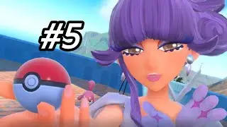 Pok&eacute;mon Violet playthrough full Psychic gym part 5 (No commentary)