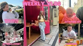 weekly vlog!! glasgow trip | rituals event | banchory lodge | hot girl walks + wholesomeness | NC