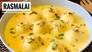 Easy homemade rasmalai ki recipe/bread ki  tasty rasmalai 