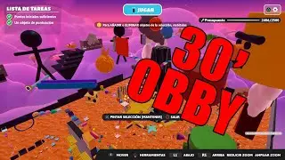 *FALL GUYS CREATIVE* Fiery Obby