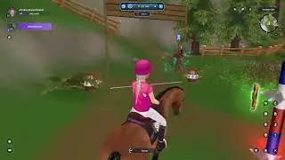New series coming 2026 every horse doing Pole Bending Apocalipe