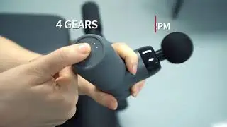 Morelax Mini Massage Gun under $50: Small but Powerful Travel Portable Massage Gun With 6 Heads!