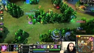 League of Legends: TSM vs MiG scrim - TheRainMan (webcam) -- 2011-11-09