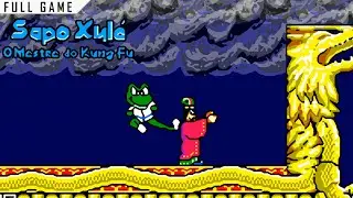 Sapo Xul&eacute;: O Mestre do Kung Fu | Master System | Full Game [Upscaled to 4K using xBRz]