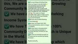 THUNDER TREND TOKEN(TTT) PROJECTS ARE UNIQUE COMBINATION OF NON-WORKING AND WORKING BOTH SYSTEM!