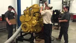 Caterpillar 3406a engine start up