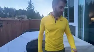 TCA Men's Fusion Pro Quickdry Long Sleeve Half-Zip Running Shirt