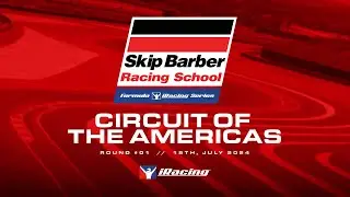 Skip Barber Formula iRacing Series | 2024 Round 1 | COTA