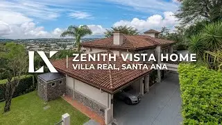 Touring a home with stunning views in Santa ana, Costa Rica