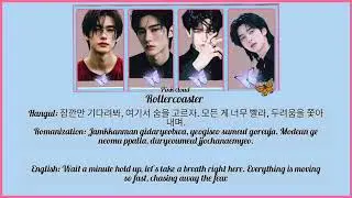 Rollercoaster - Kpop song lyrics with Han,Rom and coded English 