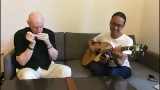 Blue Monk - Jens Bunge & Az Samad | Jazz Harmonica & Acoustic Jazz Guitar