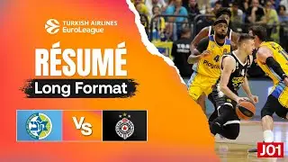 Maccabi Tel Aviv vs Partizan Belgrade - Résumé long format - EuroLeague J01