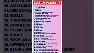 General pathology #pathology #neetpg #mbbsstudent #generalpathology