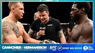 Full fight: Jared Cannonier v Jack Hermansson