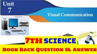 7th Science | Visual Communication | Book Back Question and Answer | Term 1 | Jeeva's Academy