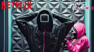Guard 011 Vs Black Mask Officer - Fight Scene | Squid Game Season 3 Episode 5 Clip