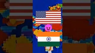 India,USA VS China,Pakistan 🇮🇳🇺🇲 VS 🇨🇳🇵🇰