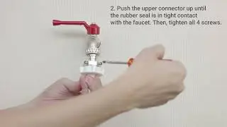Hitachi Washing Machine How to connect the water supply hose