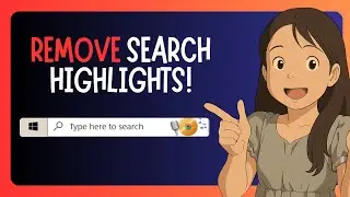 How To REMOVE Search Highlights or Picture from Windows 11 Search Box