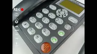 Analog Cordless Caller Id Phone TNC Antenna Low Call Drop Rate Anti Interference