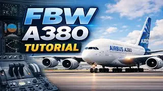 MSFS 2020 || FBW A380 Quick Tutorial Part 1: Cold & Dark and Engine Start