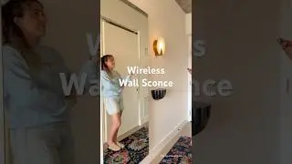 Wireless Wall Sconce Hack | Easy Install with Rechargeable Bulb