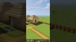 I build Small Room and Setup Setting Area on Cow Farm in Minecraft 2026 #shorts