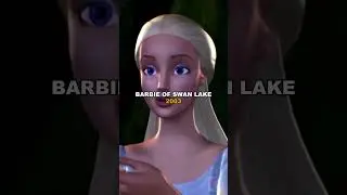 Evolution of barbie in movies and shows #shorts