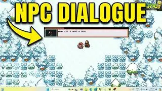 I am making a RPG Zelda Style game - Part 1 -interact with NPC