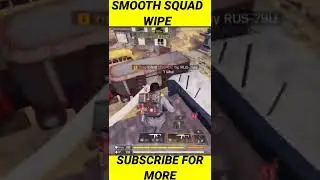 SMOOTH SQUAD WIPE IN COD MOBILE BATTLE ROYALE GAMEPLAY SEASON 2 | 