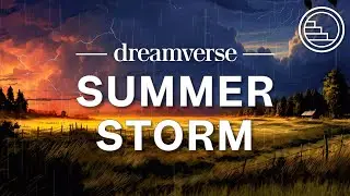 Lucid Dream ⛈ Binaural Summer Thunderstorm ~ 10 Hour of Relaxing and Unwinding