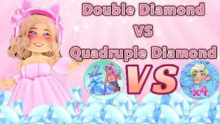 Double Diamond VS Quadruple Diamond GamePass Which Is Better Royale High Roblox