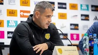 Slovan - DAC 1904 (3:2) Post Match Press Conference