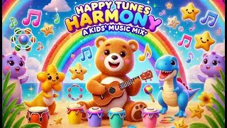Happy Tunes Harmony: A Kids&rsquo; Music Mix| Nursery Rhymes