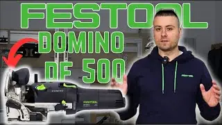 Festool DOMINO DF 500 | Фреза за Плоски Дибли и Система за Сглобки