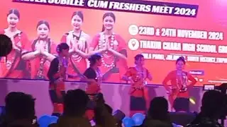 TSB, silver jublee freshers||2024 .danching by BBMC colleges ( Ormita,rupali,kormoti,priyangka,)