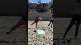 Step Into Your Power | Beach Barre Flow | Sunny Day Strength + Lateral Leg Sculpt