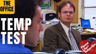 Funny Moments &ldquo;The Office &ldquo;- Dwight tests Ryan