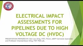 Webinar - Electrical Impact Assessment for Pipelines Due to High Voltage DC